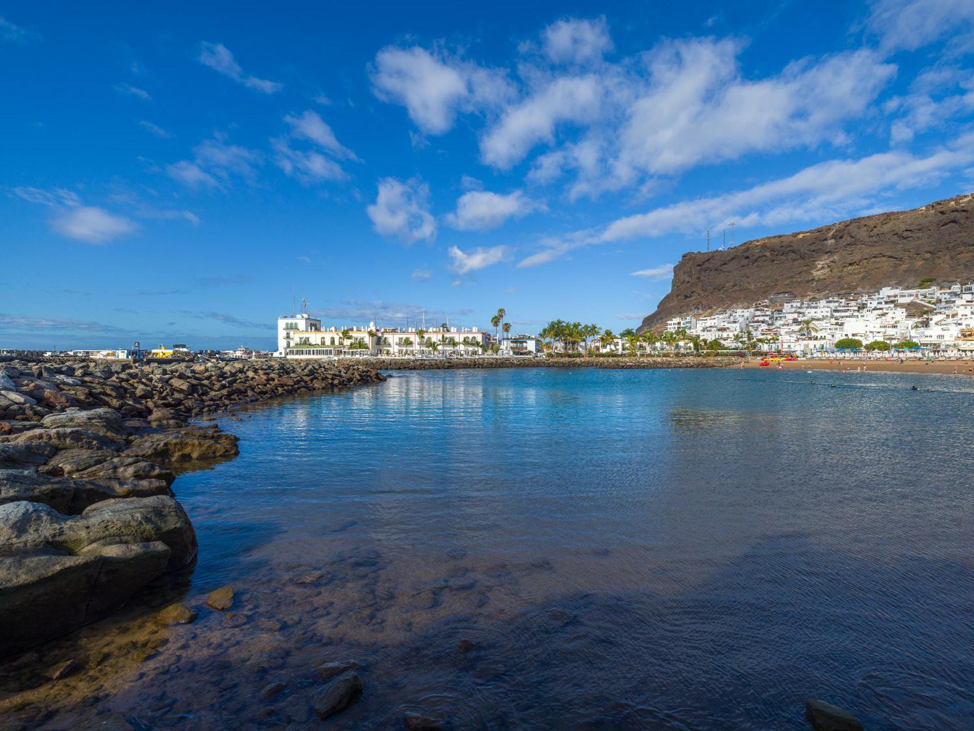 Apartamento Amarre Shell Puerto De Mogan Exterior foto