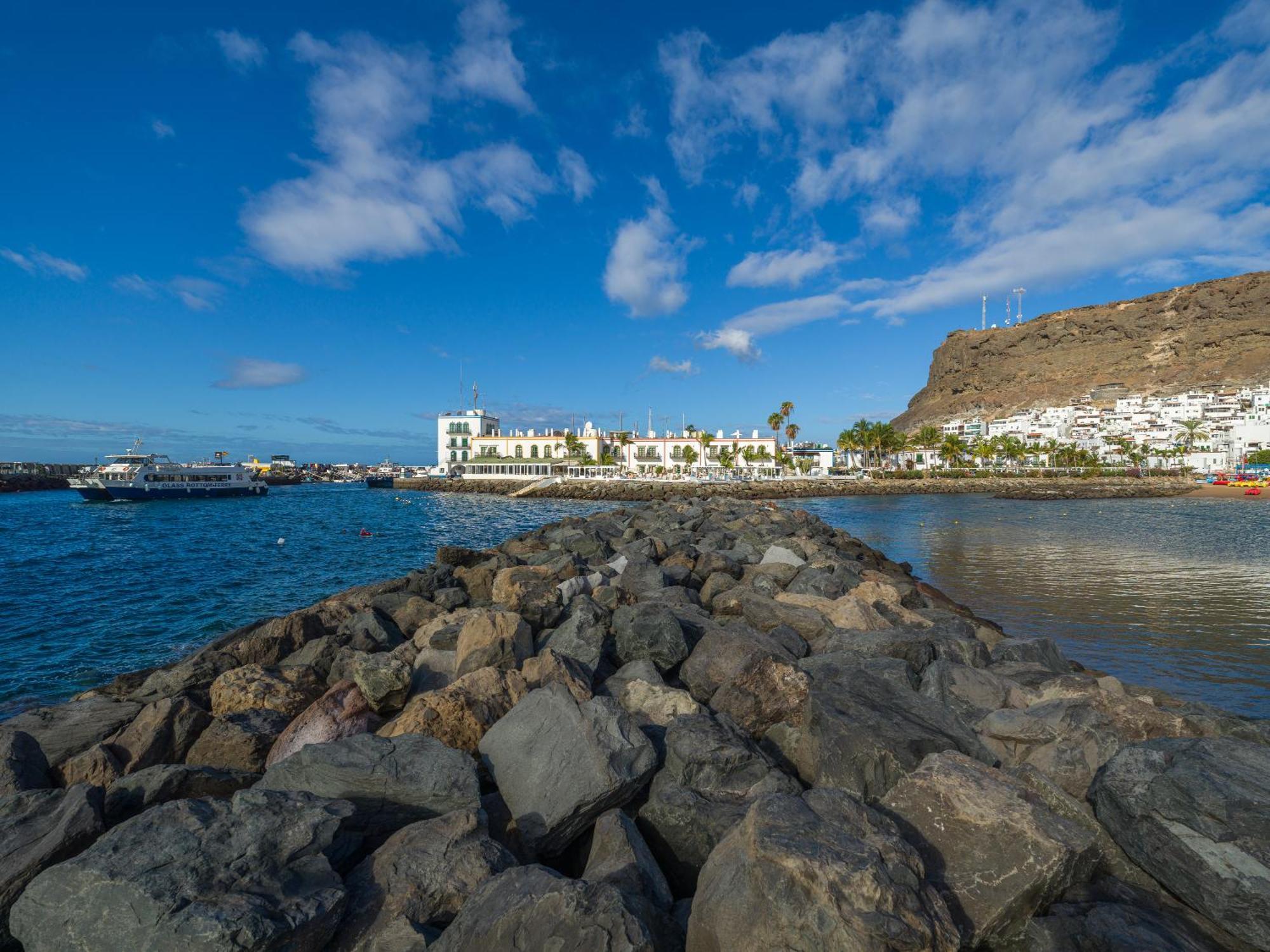 Apartamento Amarre Shell Puerto De Mogan Exterior foto
