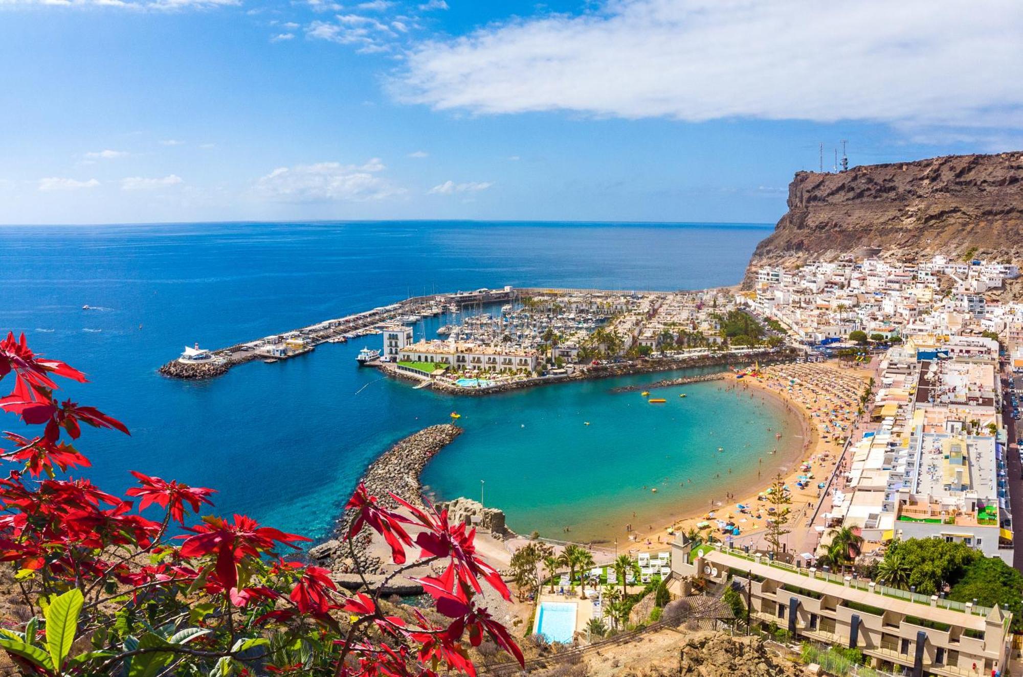 Apartamento Amarre Shell Puerto De Mogan Exterior foto