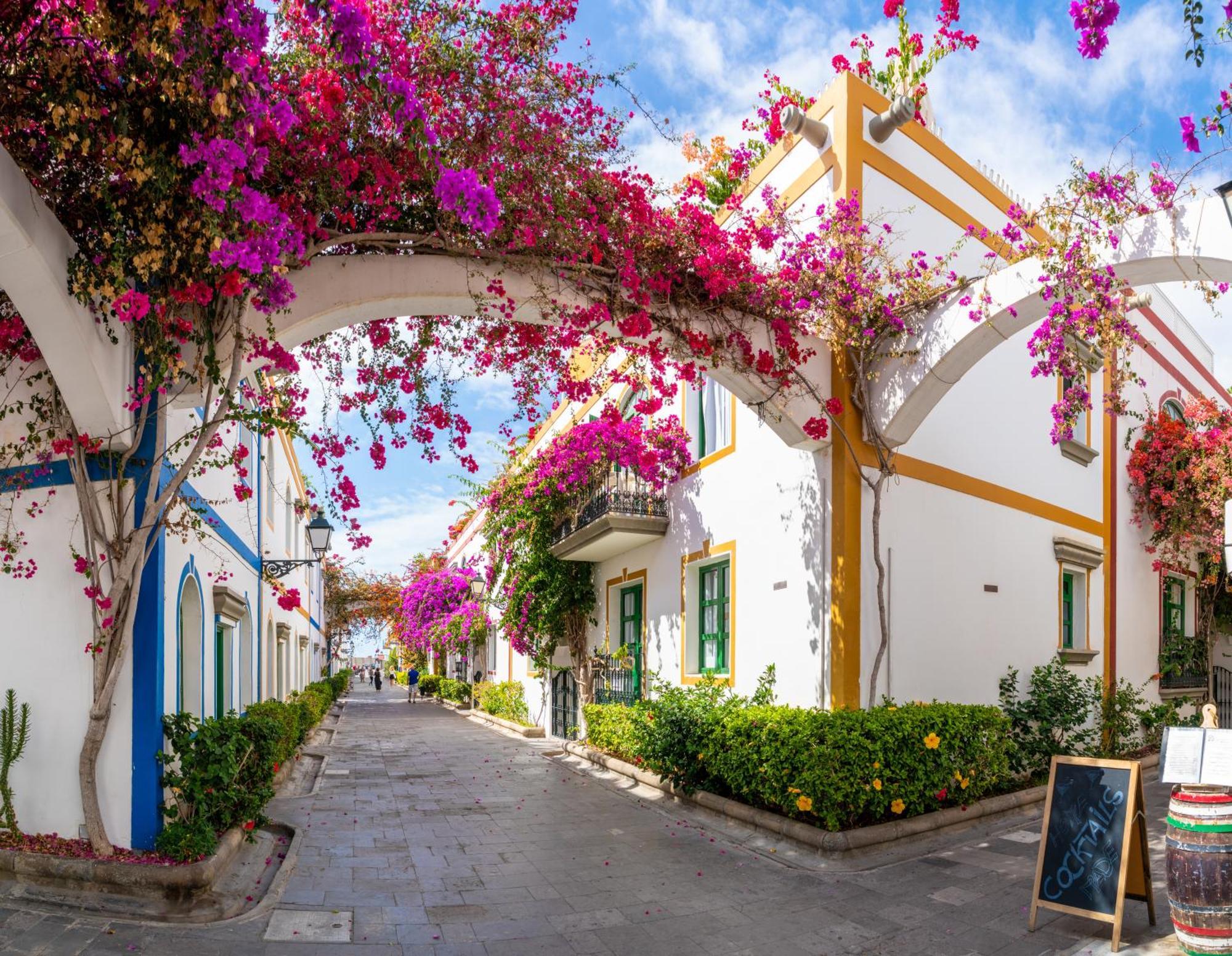 Apartamento Amarre Shell Puerto De Mogan Exterior foto