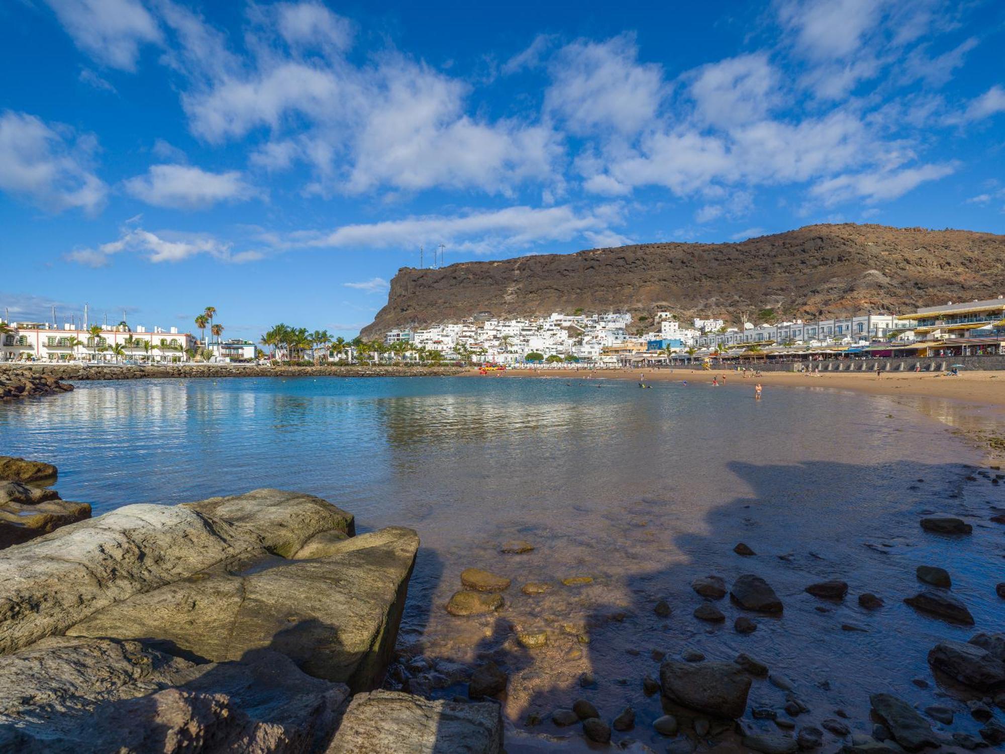 Apartamento Amarre Shell Puerto De Mogan Exterior foto